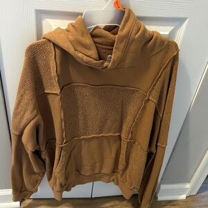 Aerie Brown Hooded Sweatshirt